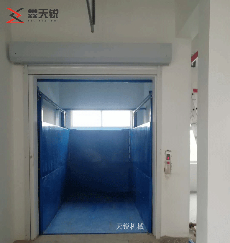 榆林上货专用导轨式升降货梯